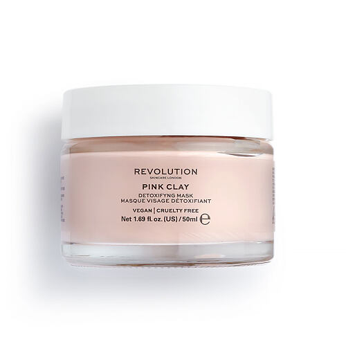 Pleťová maska Revolution Skincare Pink Clay Detoxifying 50 ml