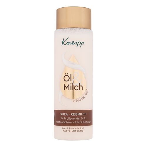 Koupelový olej Kneipp Oil & Milk 2-Phase Bath Shea & Rice Milk 250 ml