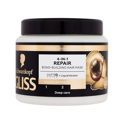 Maska na vlasy Schwarzkopf Gliss Repair 4-in-1 Hair Mask 400 ml