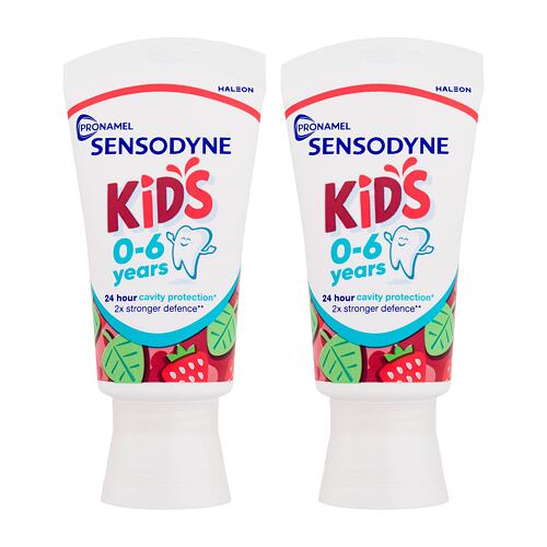 Zubní pasta Sensodyne Pronamel Kids 0-6 Years Duo 2x50 ml