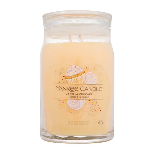 Vonná svíčka Yankee Candle Signature Vanilla Cupcake 567 g