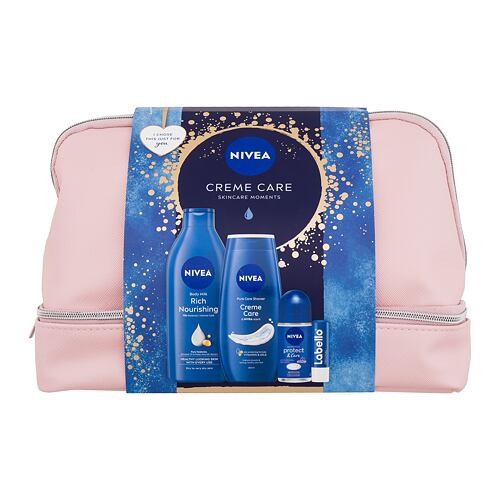 Tělové mléko Nivea Creme Care Skincare Moments 400 ml Kazeta