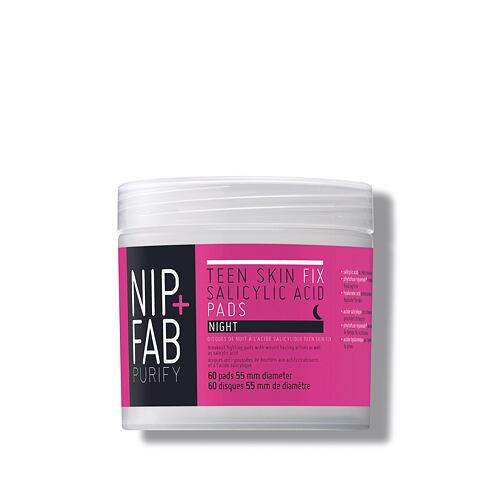 Čisticí ubrousky NIP+FAB Purify Salicylic Fix Night Pads 60 ks