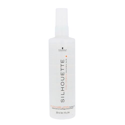 Objem vlasů Schwarzkopf Professional Silhouette Styling & Care Lotion 200 ml poškozený flakon