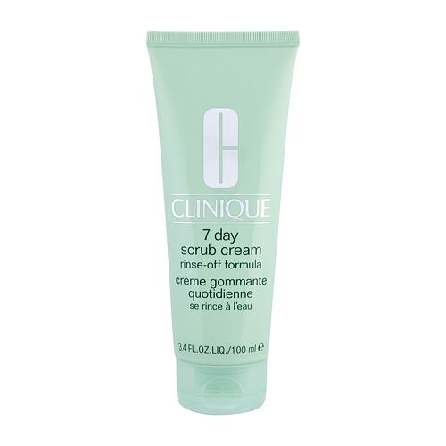 Peeling Clinique 7 Day Scrub Cream 100 ml poškozený flakon