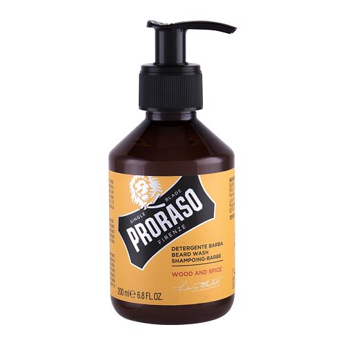 Šampon na vousy PRORASO Wood & Spice  Beard Wash 200 ml