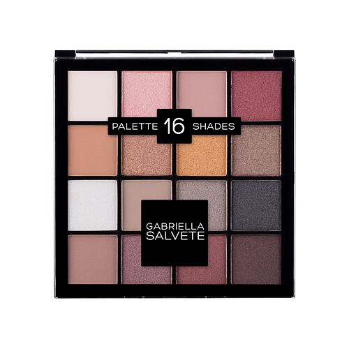 Oční stín Gabriella Salvete Palette 16 Shades 20,8 g 02 Pink