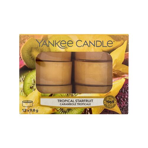 Vonná svíčka Yankee Candle Tropical Starfruit 117,6 g poškozená krabička