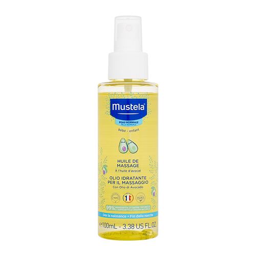 Masážní přípravek Mustela Bébé Baby Oil 100 ml