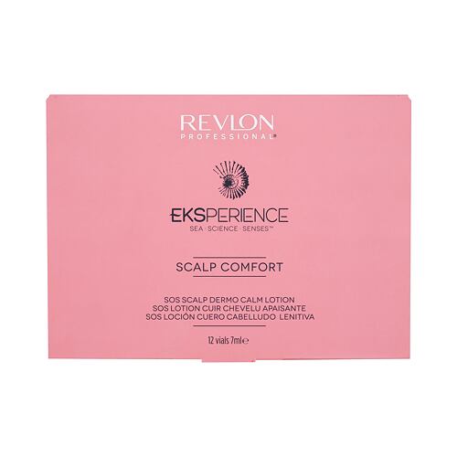 Bezoplachová péče Revlon Professional Eksperience Scalp Comfort SOS Dermo Calm Lotion 12x7 ml poškozená krabička