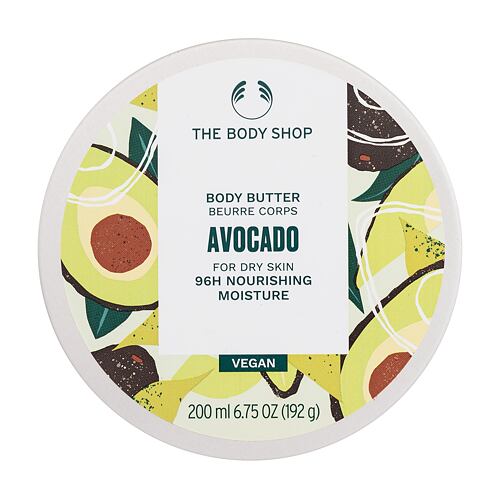 Tělové máslo The Body Shop Avocado Body Butter 200 ml