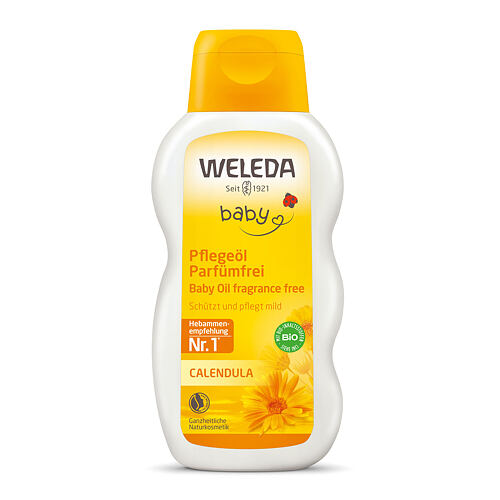 Tělový olej Weleda Baby Calendula Oil Fragrance Free 200 ml