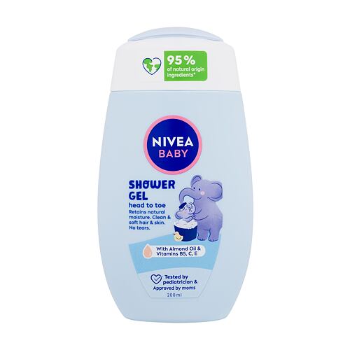 Sprchový gel Nivea Baby Head To Toe Shower Gel 200 ml