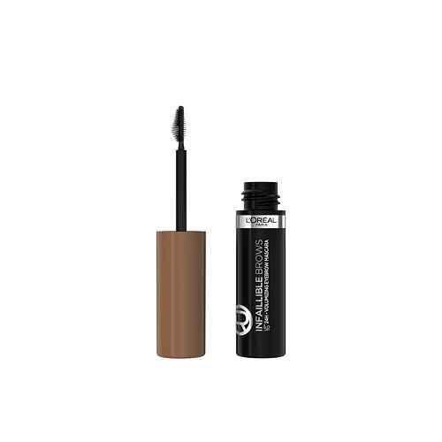 Řasenka na obočí L'Oréal Paris Infaillible Brows Volumizing Eyebrow Mascara 4,4 ml 5.0 Light Brunette