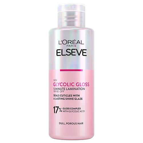 Maska na vlasy L'Oréal Paris Elseve Glycolic Gloss 5 Minute Lamination 200 ml