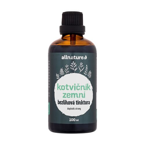 Doplněk stravy Allnature Kotvičník Bezlihová tinktura 100 ml