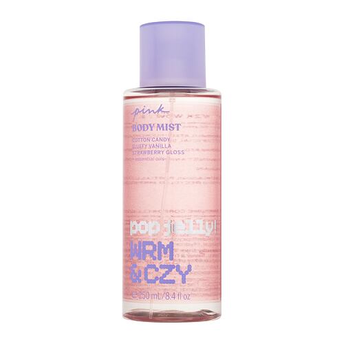 Tělový sprej Pink Pop Jelly! Warm & Cozy 250 ml