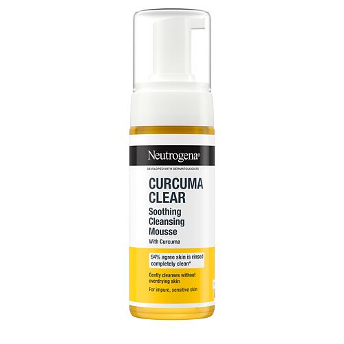 Čisticí pěna Neutrogena Curcuma Clear Soothing Cleansing Mousse 150 ml