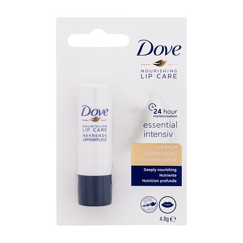 Balzám na rty Dove Nourishing Lip Care Essential Lip Balm 4,8 g