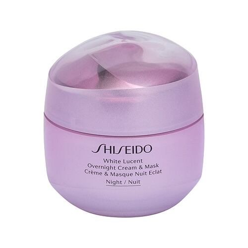 Noční pleťový krém Shiseido White Lucent Overnight Cream & Mask 75 ml